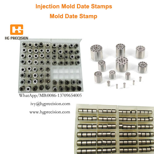 Injection Mold Date Stamps - HG Precision